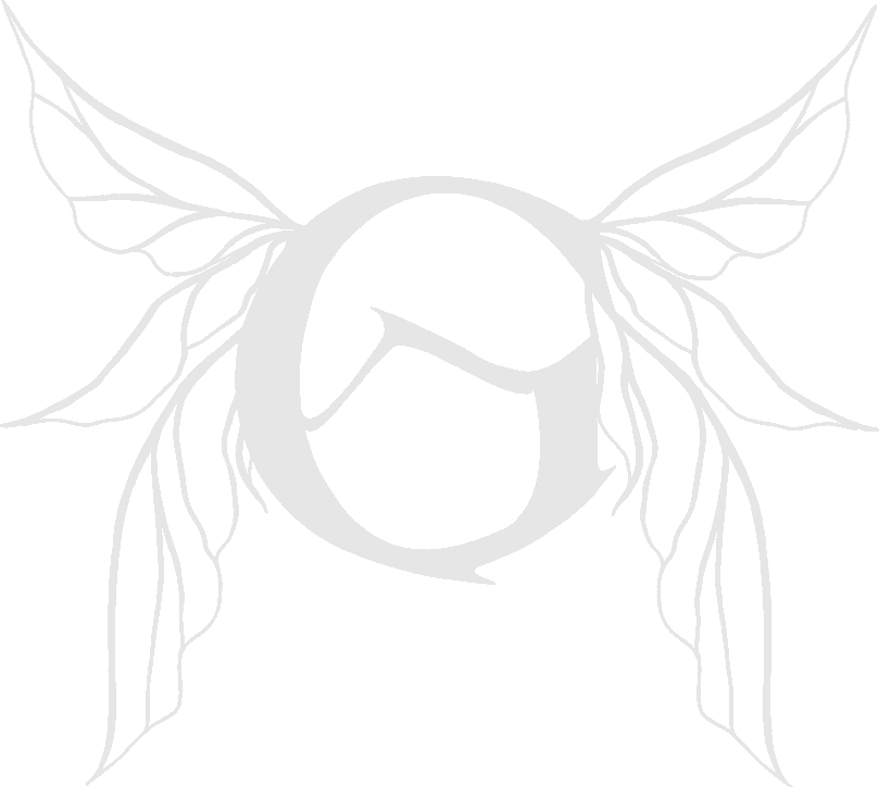 Grimes logo with fairy wings